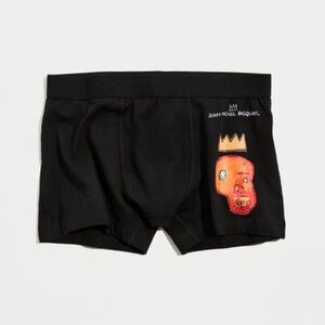 Urban Outfitters-Ripple-Basquiat King Boxer Brief-Size: Small-Color: Black-NEW!!